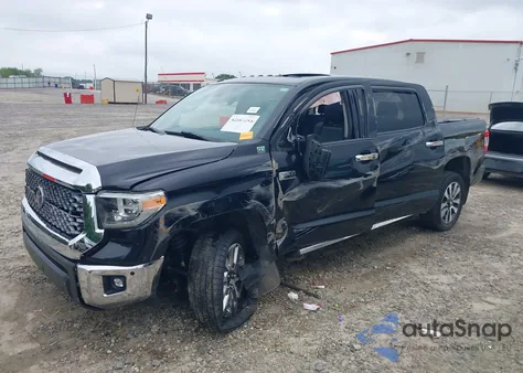 2018 Toyota Tundra Limited 5.7L V8 z USA, uszkodzony, nr VIN 5TFHY5F15JX720220